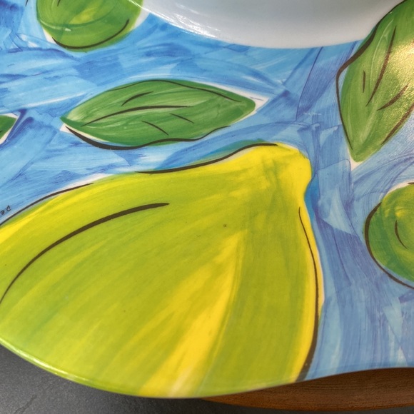 Melamine Fruit serving scallops dish - Picture 4 of 7